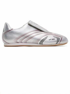 NWT Adidas Originals SSENSE Exclusive Silver Taekwondo F50 Men Sz 6.5/Women 7.5